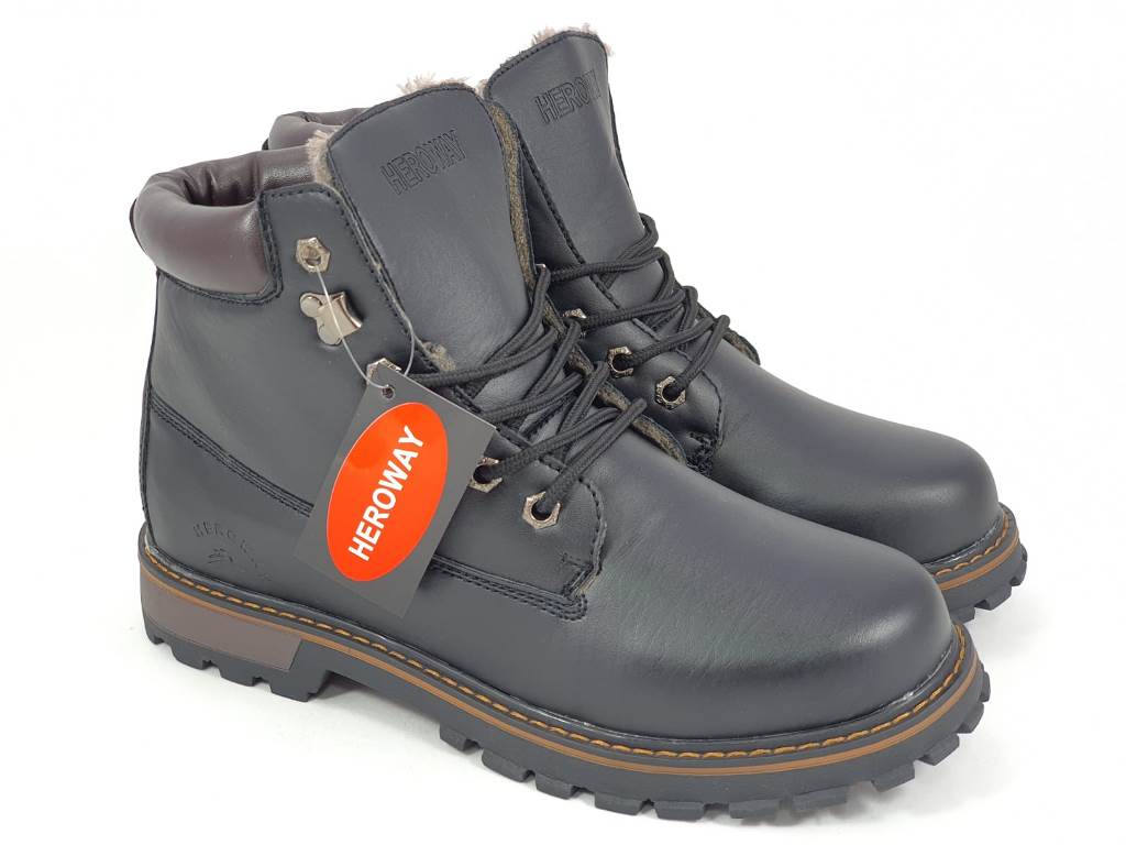 Bocanci barbati negri Elan biashoes.ro imagine reduceri